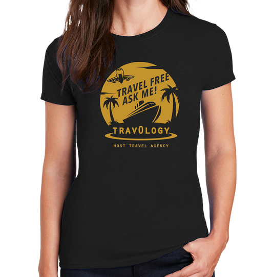 Travel Free/Ask Me - Women's Tee