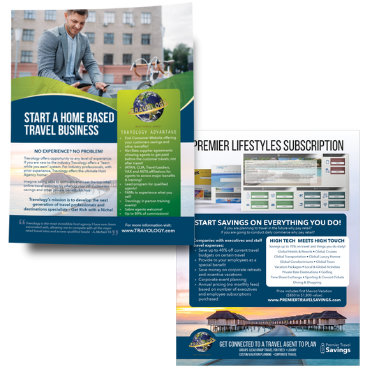 Travology/Premier Travel Flyer