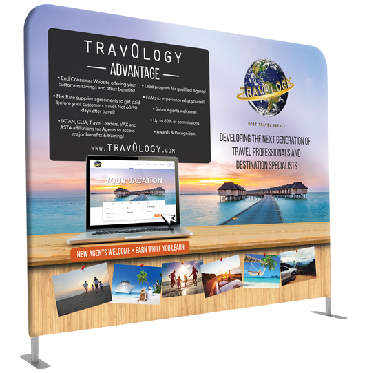 Travology Display Wall - With Bullets