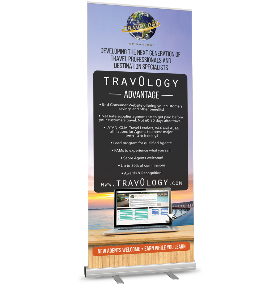 About Travology - Retractable Banner